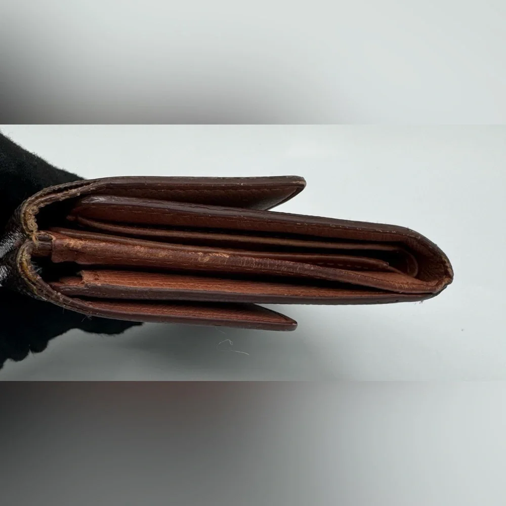 Louis Vuitton Brown Monogram Wallet | Fair Condition